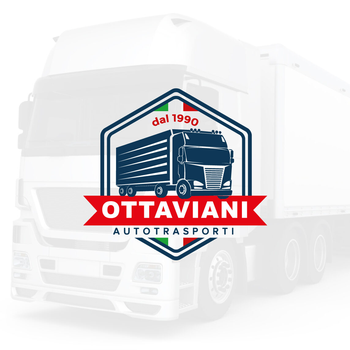 Creazione logo per autotrasporti Ottaviani (PU)